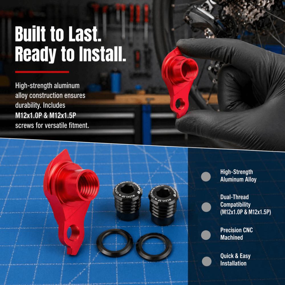 Easy To Install UDH Derailleur Hanger Lightweight Bike Tail Hook  Spare Part for Riders
