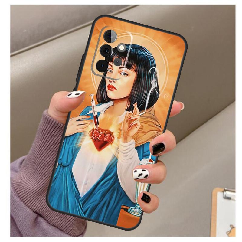 Pulp Fiction Movie Poster Case For Samsung Galaxy A34 A54 A14 A06 A16 A26 A36 A56 A12 A32 A52 A13 A33 A53 A15 A35 A55