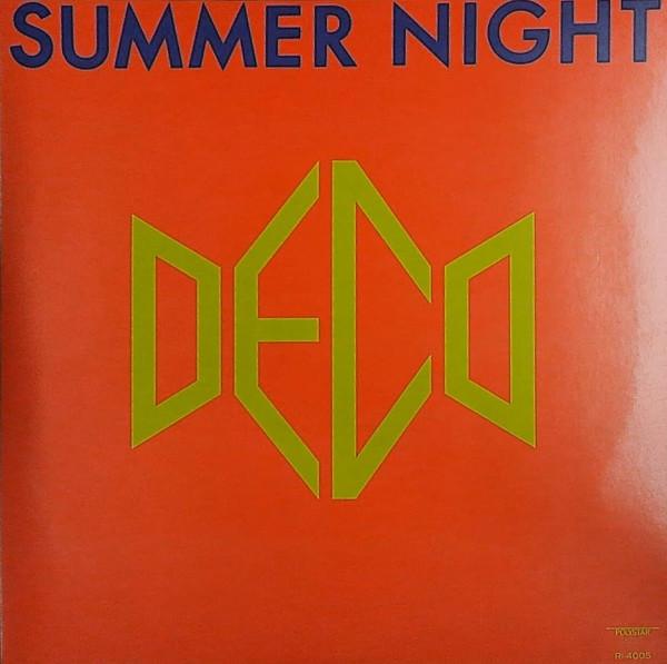 

12inch Record DECO - Summer Night RI4005 Polystar 1987 Japan Rock Used