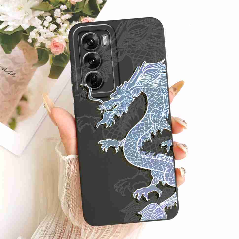 For Oppo Reno12 Pro 5G Case CPH2629 New Fashion Painted Cover Soft Phone Case For Oppo Reno 12 Reno12 Pro Back Cover Coque