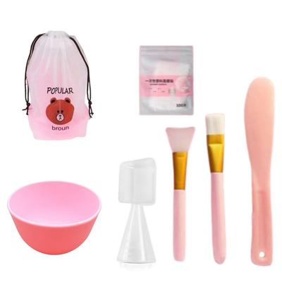 Sol self-skin care modeliuojanti odos priežiūros pakuotė priemonė, rožinė, 1 rinkinys, 7 vnt