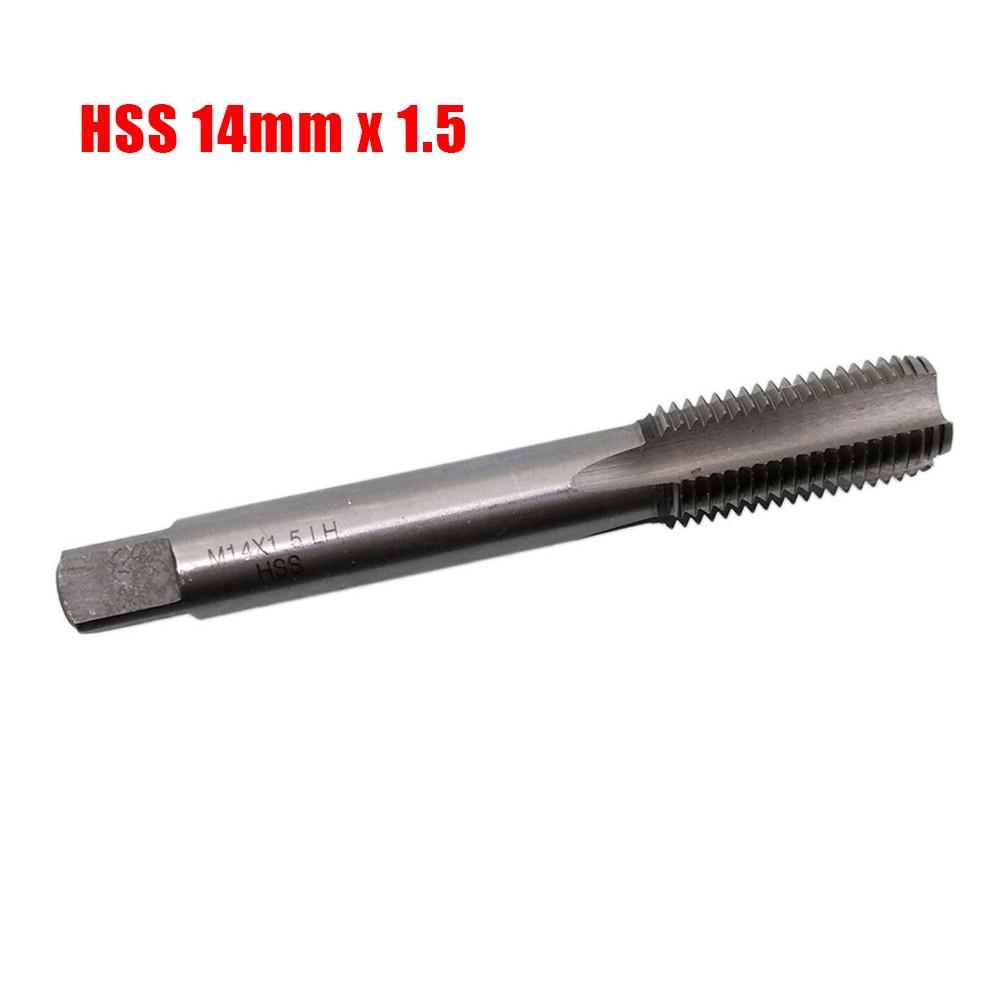 HSS 14 mm x 1,5 metrický závitník levý závit M14 x 1,5 mm rozteč