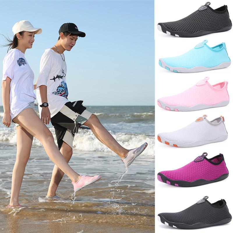 Outdoor wading shoes quick-drying men's and women's fitness hiking rock climbing water skiing snorkeling swimming shoes