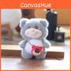 Cartoon Cute Lotso Style Bear Plushie Keychain Travel Bag Decor Kids Doll Gift
