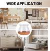 8/16PC Chair Leg Floor Protectors for Hardwood Floors Silicone Chair Caps Covers Furniture Pads Sliders W/ Wrapped Felt Bottom
