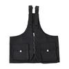 Summer Casual Waistcoat Bag Adjustable Shoulder Straps Solid Color Vest Bag Pockets Zipper Placket Outdoor Shoulder Backpack