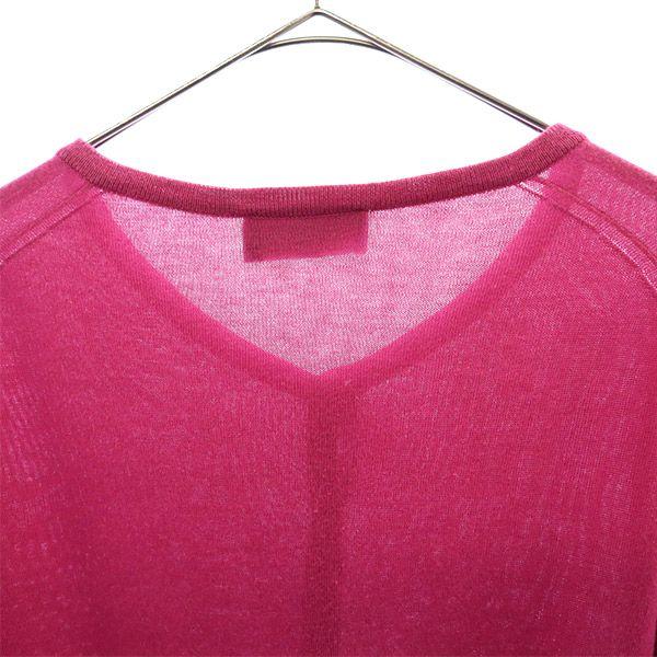 JOHN SMEDLEY Long sleeve knit cardigan S pink Women Used