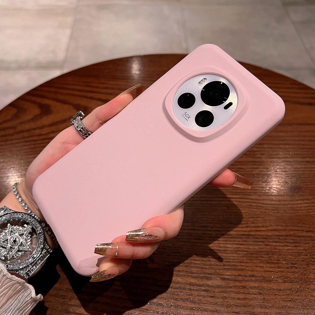 For Honor Magic6 5G Case Skin-Friendly Liquid Silicone+PC Phone Cover