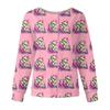 Women's Casual Fashion Long-Sleeve Single-Breasted Christmas Print Jacket