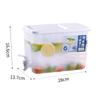 Borraccia per acqua fredda con rubinetto 4L