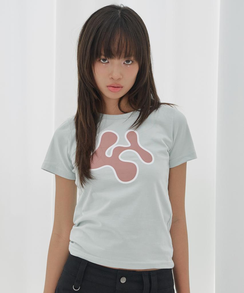 FANCY CLUB Fy Cloud Tee (Mint) F26Qb052