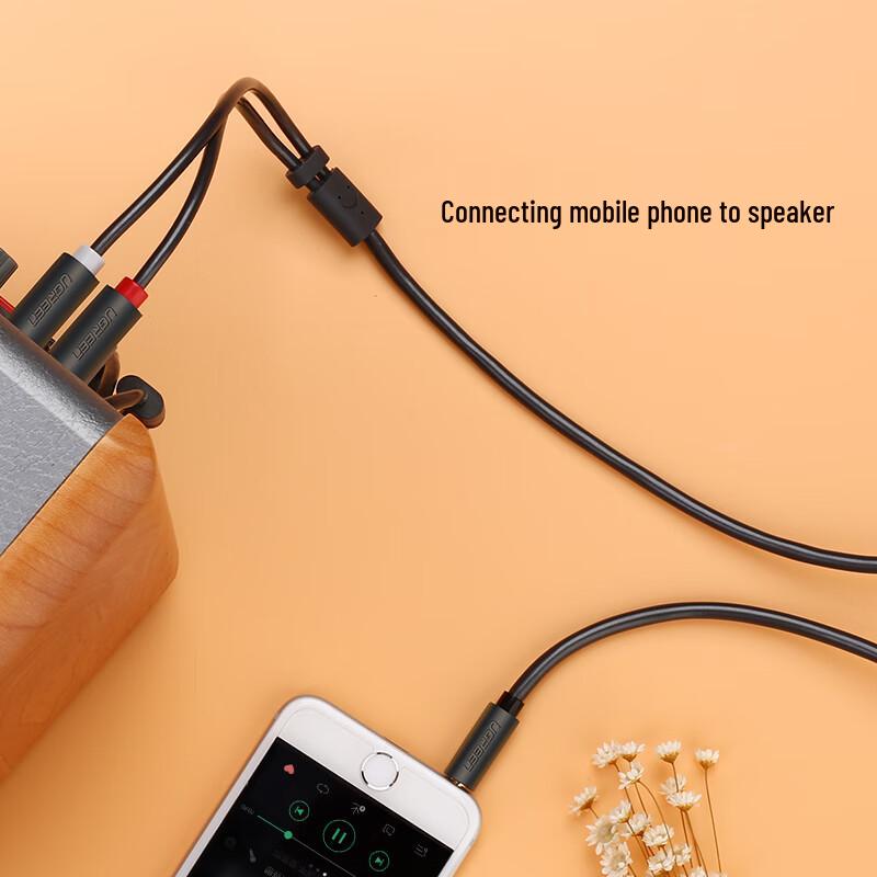 UGREEN 3.5mm Male to 2RCA Female Audio Adapter