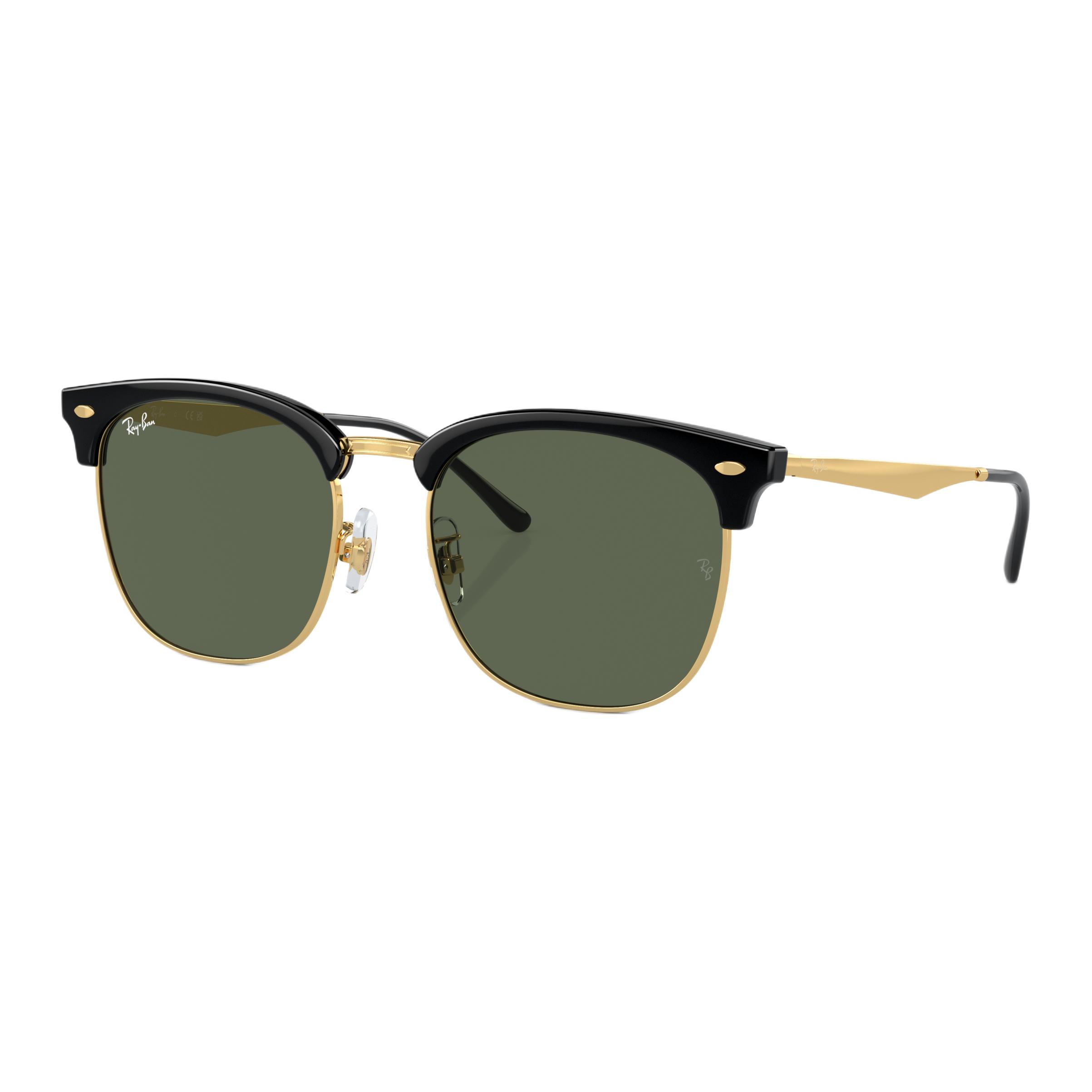 

Солнцезащитные очки RayBan с полнооправным дизайном, с оправой-бровью/оправой-линией бровей, унисекс, для пары, золотой стиль 56 золотой