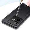 Einfache Leder Handyhülle für Realme GT 7 Matte Silikon Weiche Stoßstange Hüllen für Realme GT7 GT 7T GT 7Pro Funda