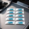 Universal Auto Fragrance Core 10Pcs Car Air Freshener Refill Sticks 6 Scents Solid Perfume Vent Non Liquid Clip Replacement Core Long Lasting