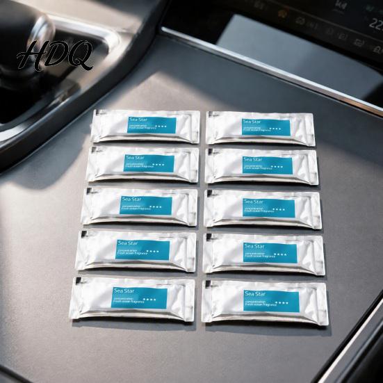 Universal Auto Fragrance Core 10Pcs Car Air Freshener Refill Sticks 6 Scents Solid Perfume Vent Non Liquid Clip Replacement Core Long Lasting