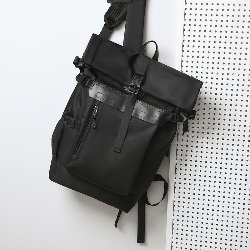 TS JYL laptop bag,2023 Autumn New Korean Backpack Multi Function Fashion Student School Bag Printable Logo