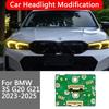 Yellow DRL Chip for 2023 BMW G20 G21 G28 3 Series 330e M340i 2024 2025 330i LED Headlight Daytime Running Light Retrofit Module