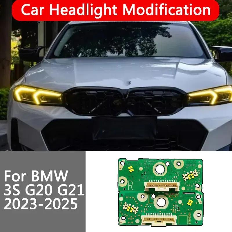 Yellow DRL Chip for 2023 BMW G20 G21 G28 3 Series 330e M340i 2024 2025 330i LED Headlight Daytime Running Light Retrofit Module