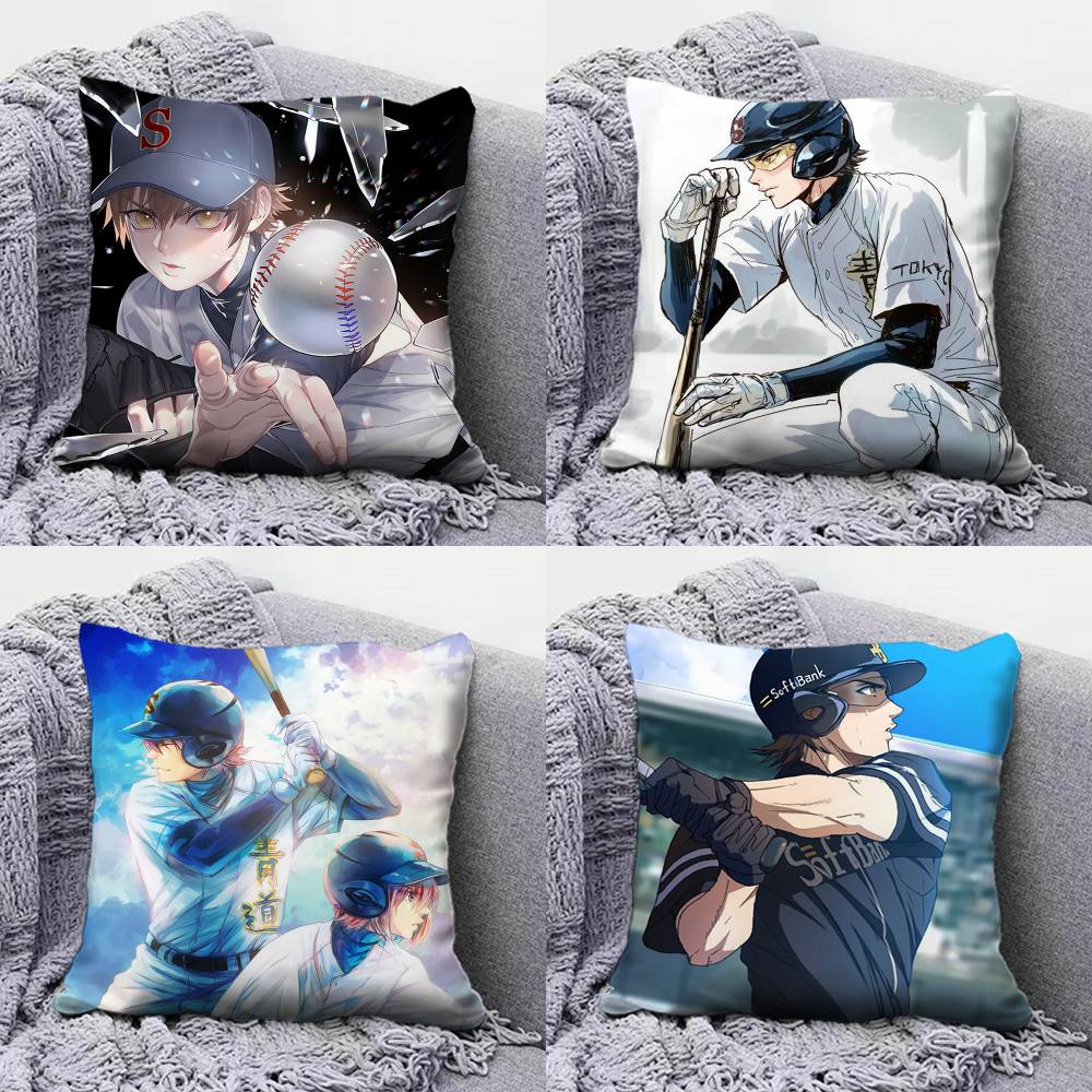 Ace of Diamond Miyuki Pillow Covers Home Sofa Cushion Covers and Aecorative Custom