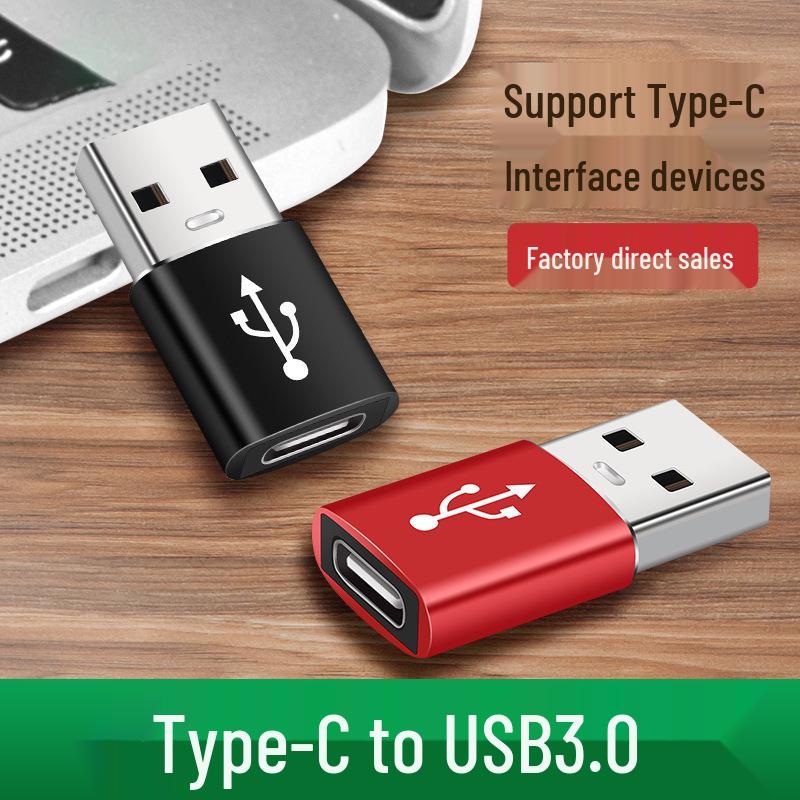 USB To Type-C Adapter & Quick Charge Data Cable for Headphones & Car Chargers