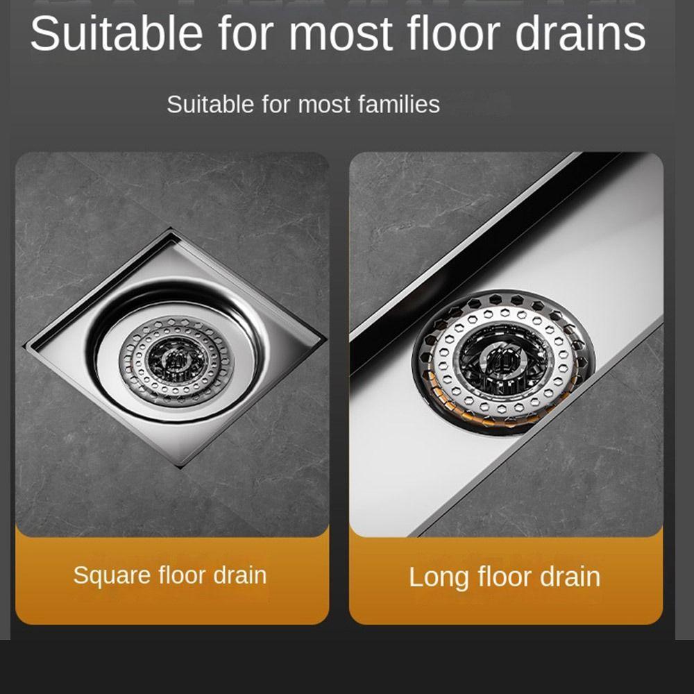 Water Backflow Floor Strainer Plug Shower Drain Cover Anti-odor Floor Drain Core  Hair Filter