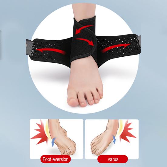 1 Pc Ankle Support Brace for Men Women Adjustable Compression Ankle Wrap