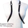 Rock Bands PU Belt Harness for Men Punk Sexy Halter Harness Role Play Supplies