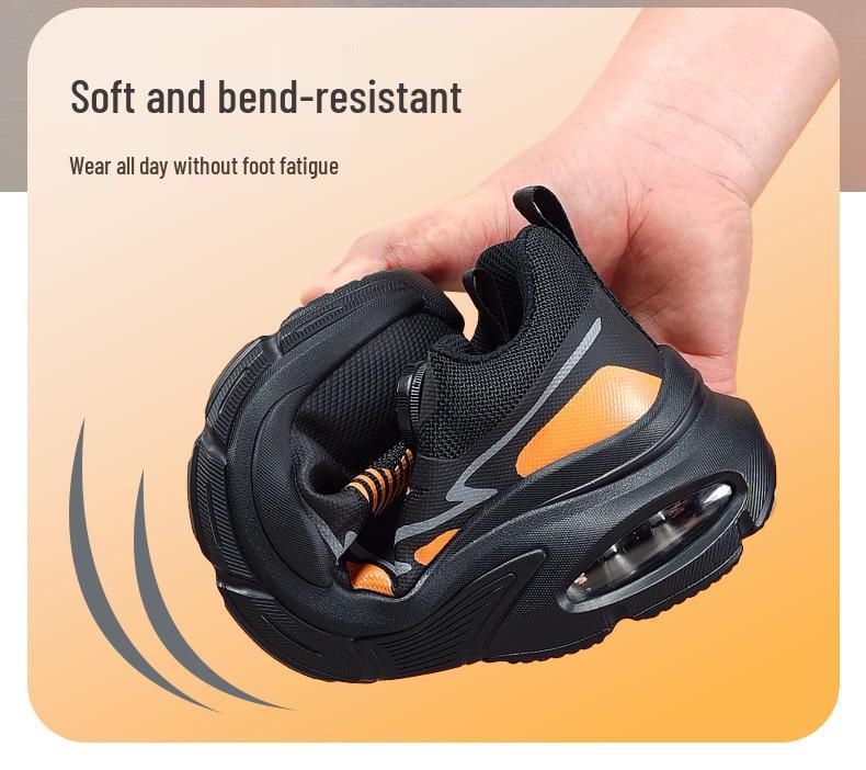 Çelik Burunlu Güvenlik Ayakkabıları - Ezilmeye Karşı, Delinmeye Karşı, Darbe Emici Hava Yastıklı Taban, File Tasarım ve Koruyucu Özellikler