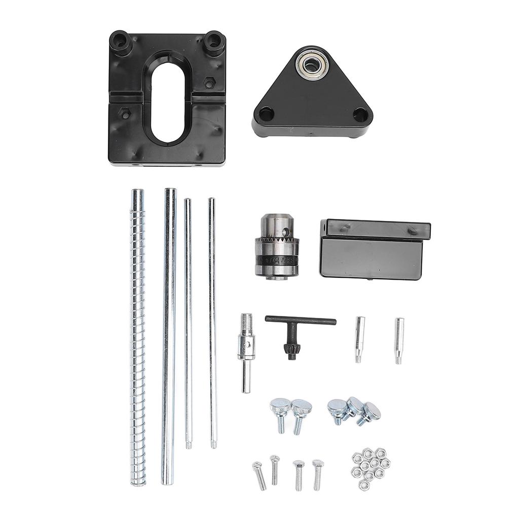 Woodworking Punch Locator Alloy Steel Reverse Card Bracket Punch Hole Jig Positioner Guide Kit for