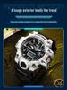 Sanda Teen Multi-functional Waterproof Sports Watch with Alarm & Luminous Display