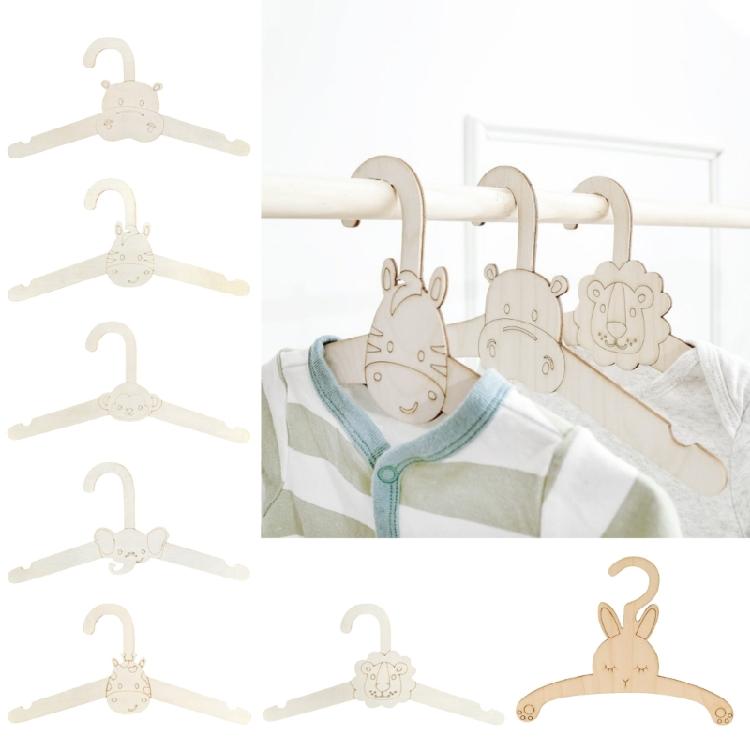 Multipacks of 10 Sturdy Wood Materials Nursery Hangers Gentle on Baby Clothes without Slip Features Home Accessory