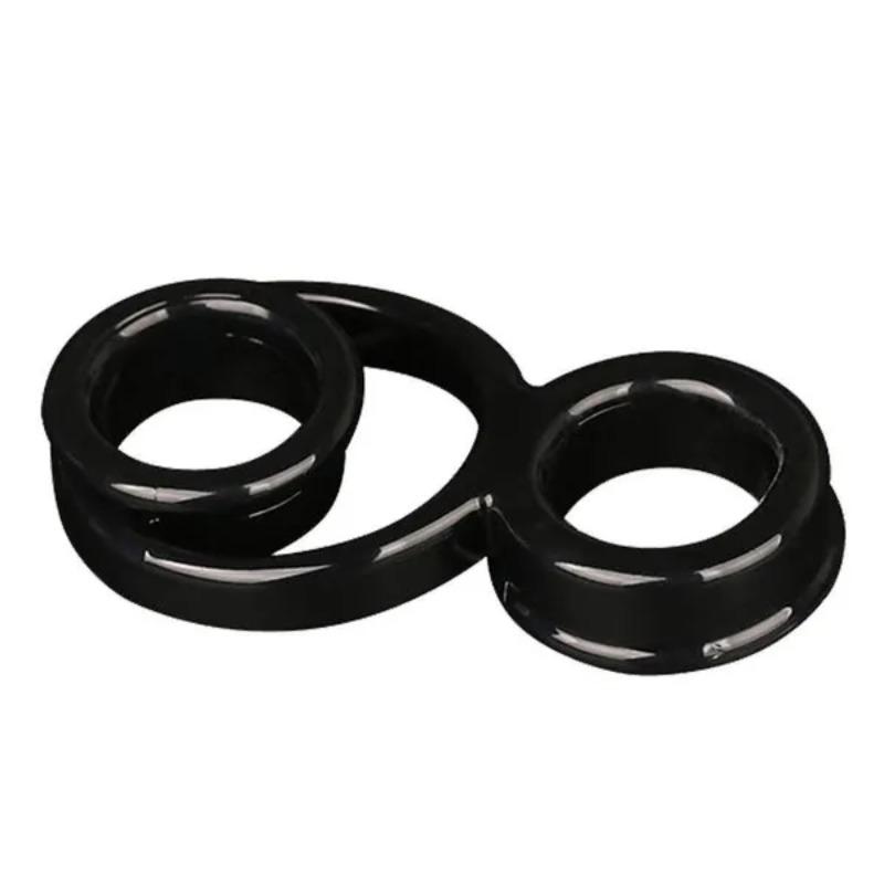 1Pc Men Dual Cock Ring with Ball Strap Stretchy Double Penis Rings Adult Men Sex Toy Soft Silicone Couples Penis Rings