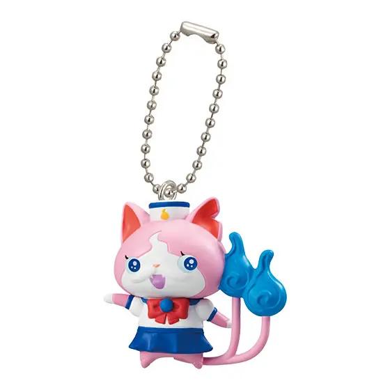 Jucării Capsulă Yo-kai Watch JIBANYAN 5 Tipuri Figurină de Acțiune Drăguță Accesorii pentru Telefon Pandantiv Gashapon Autentic