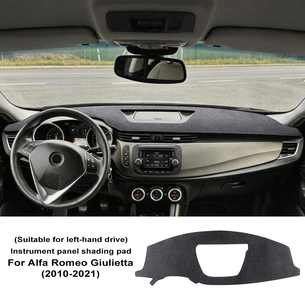 Flannel Car Dashboard Cover For Alfa