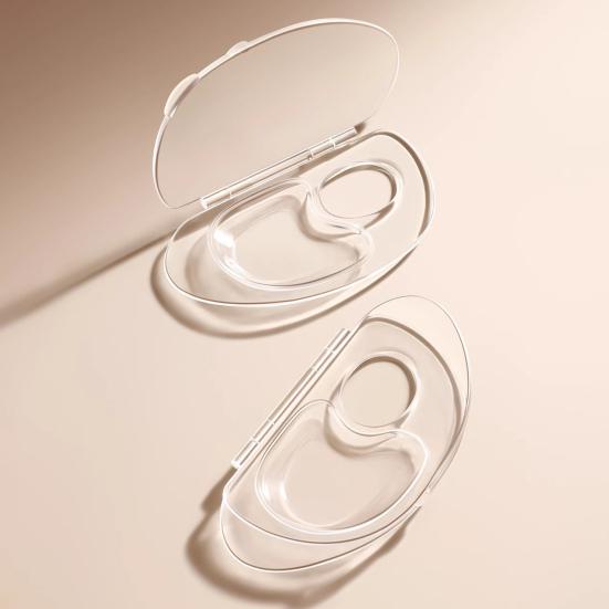 1/2/3Pcs Acrylic Liquid Foundation Palette Folding Makeup Mixing Tray with Spatula Tool Artists Beginners Cosmetic Makeup Blending Palette