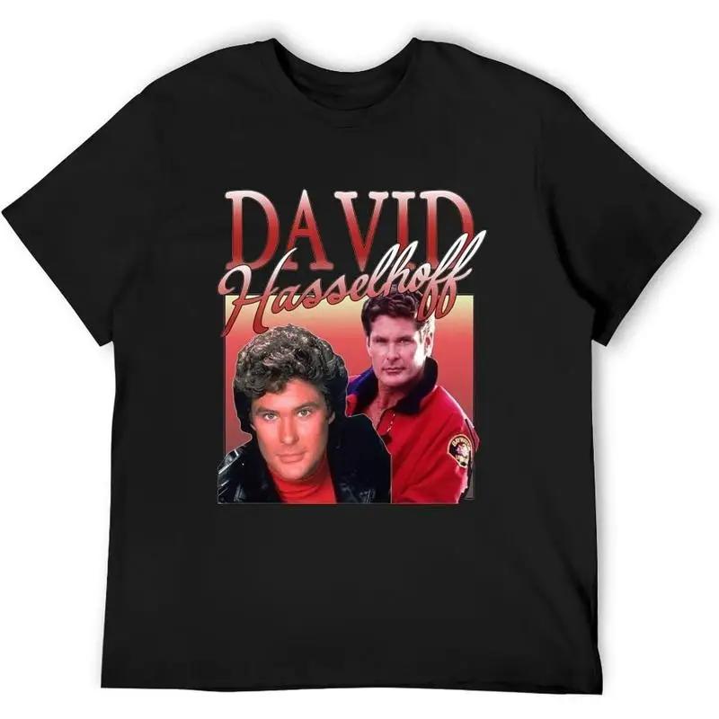 David Hasselhoff Anni '90 Omaggio Mich Maglietta Vintage