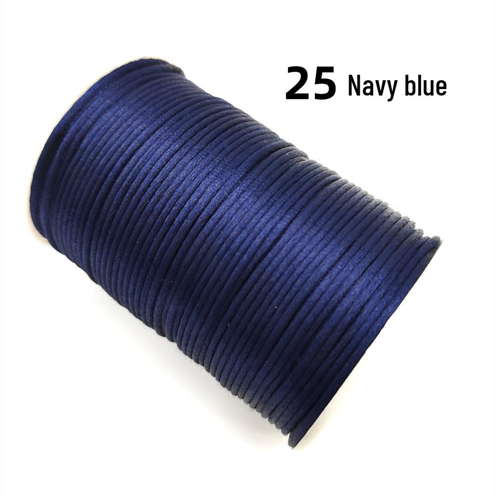 Handmade Chinese Knot Cord No. 5, 100m - Korean Weaving Rope for Bracelets & Necklaces.