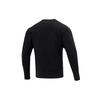 adidas Internal Crew Fleece-Lined Long Sleeve Sweatshirt Men Tops Black HB6559