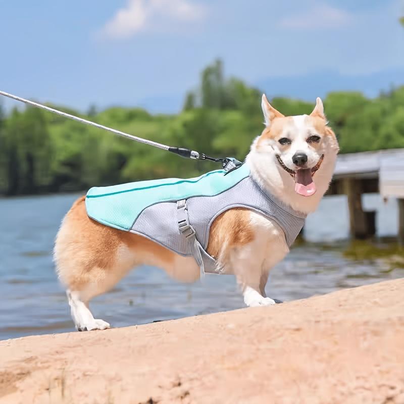 Pet Cool Tank Top Four Seasons Universal Dog Tank Top Traction Breathable High Quality Medium and Large Sized Dogs
