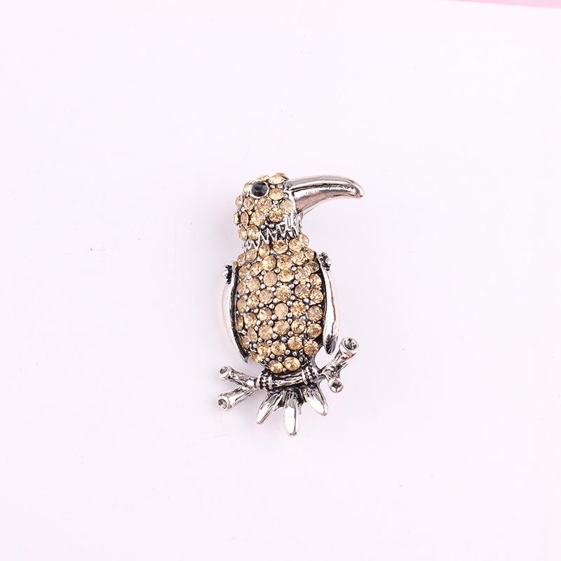 Style Creative Cute Pin Animal Diamond Brooch