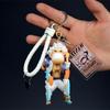 Anime One Piece Gear 5 Luffy Figur Anhänger Schlüsselanhänger Puppe Anhänger Spielzeug Dekoration Geschenk Schönes Design Langlebig
