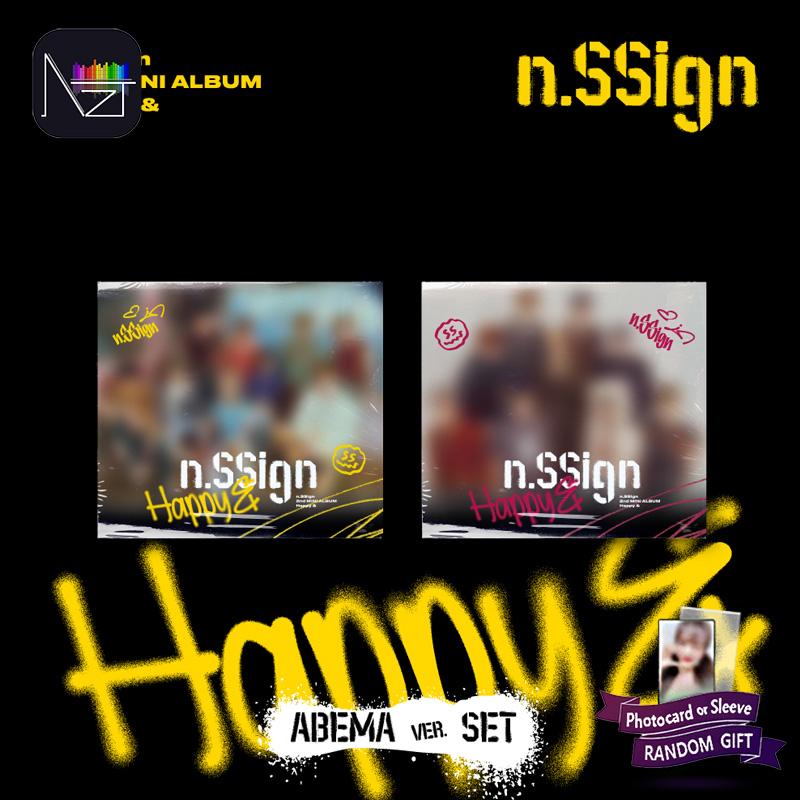 

n.SSign The 2rd Mine Album [Happy &] (АБЕМА #1 версия. / ABEMA #2 вер.) RANDOM 1PCS
