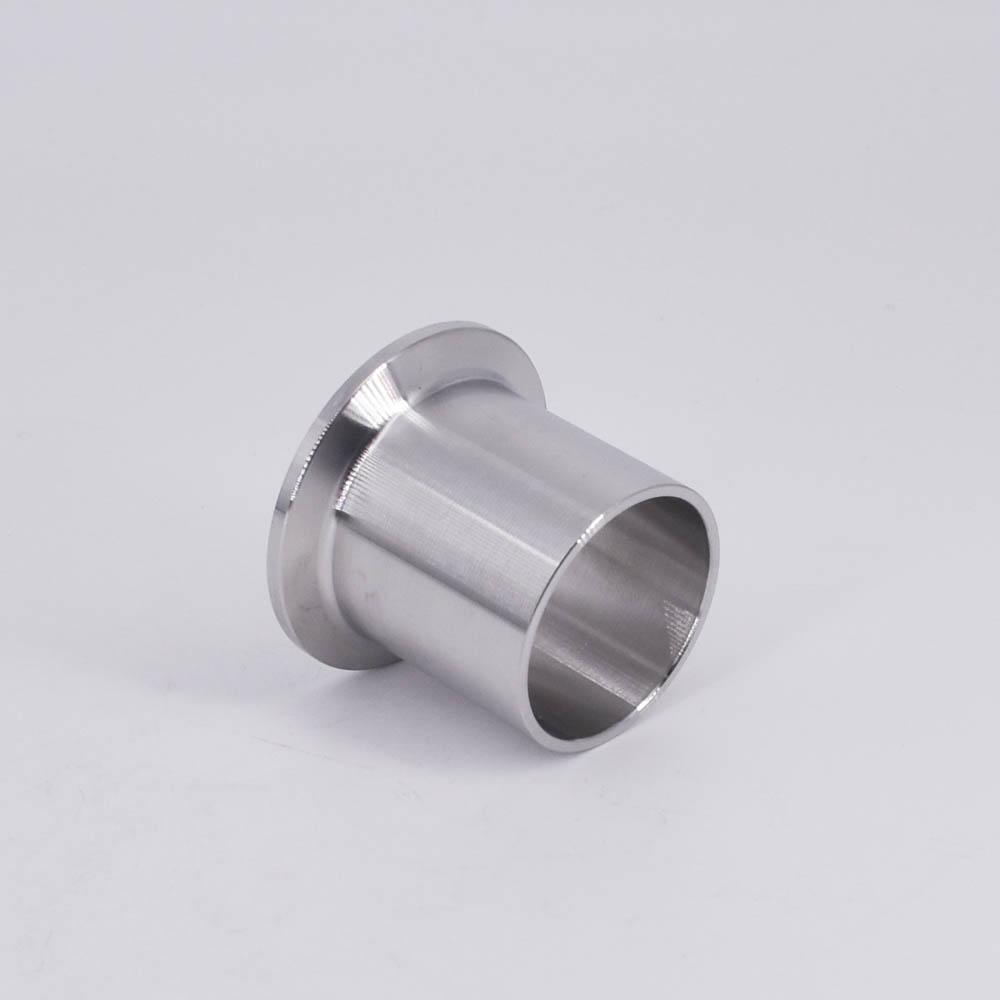 3A 28.6/40mm Height 19/25/32/38/45/51/63/76/89/102/108mm Pipe OD Butt Weld 1.5"-4" Tri Clamp Ferrule SUS304 Sanitary Homebrew