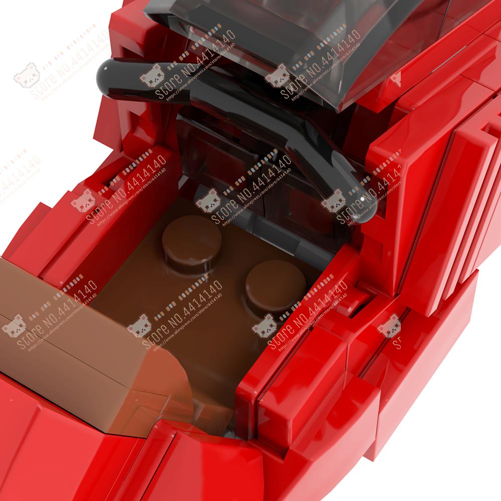 Creative Series Motorcycle Model MOC Building Blocks Game Anime Movie Series Action Figure Vehicle Assembly Bricks Toys For Kids