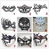 Halloween Costume Party Dress Princess Mask Venice Metal Rhinestone Half  Face Mask