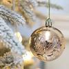 24pcs 4/6cm Christmas Ball Set Xmas Baubles Plastic Xmas Tree Hanging Pendant Christmas Decorations Gift Ball Xmas Ornament Ball