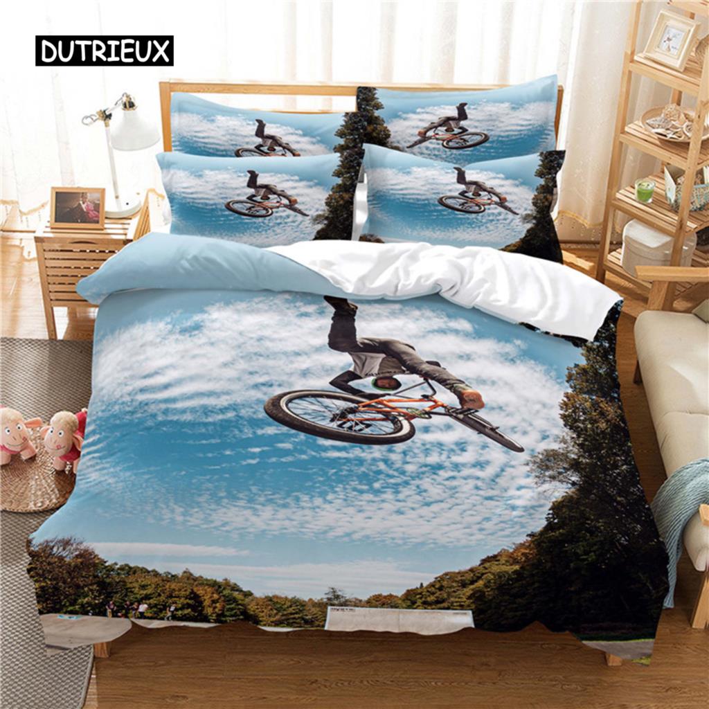 Athletic Sports Bedding Set Duvet Cover Set 3D Bedding Digital Printing Bed Linen Queen Size Bedding Set Fashion Design