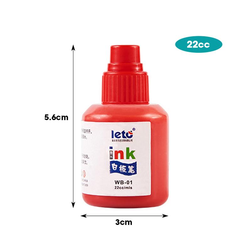 Whiteboard Markers Refill Ink 22cc Compatible With Erasable Whiteboard Markers Red Blue Black Fluids For Office School Supplies