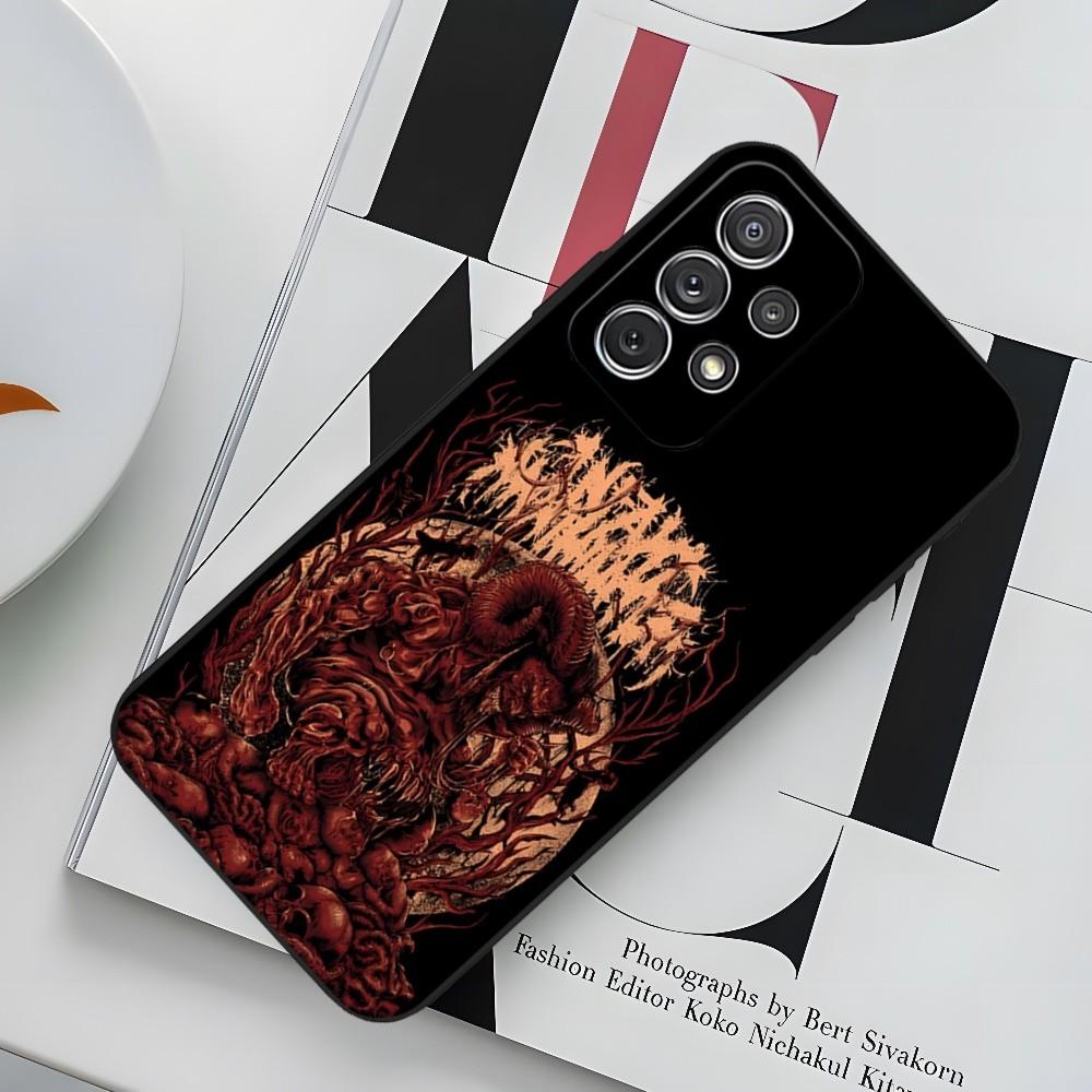 Infant Annihilator Cheeky Deathcore Phone Case for Sumsung Galaxy S24 S23 S22 S21 S20 A24 A34 N20 M54 A54 A53 Fe Plus Ultra Blac